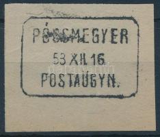 "PÓCSMEGYER", "PÓCSMEGYER"