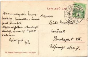 1911 Deliblát, Deliblato; tájkép a homokpusztáról (Leánykúti részlet) / Devoljacki bunar + "PAN...