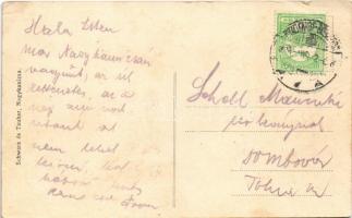 1914 Nagykanizsa, Fő tér, piac, Grünfeld, Weiss Jakab és Rosenberg üzlete (EK)