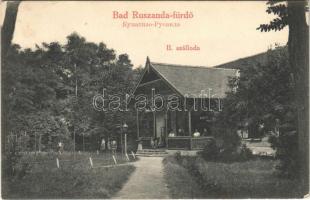 Ruszanda-fürdő, Banja Rusanda (Melence, Melenci); II: szálloda. Petrity Lyubomir kiadása / hotel (EK)