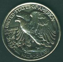 USA 1943. 1/2$ Ag "Walking" T:3 fny