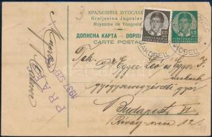 Jugoszlávia, Yugoslavia 1937