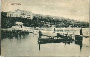 Crikvenica, Cirkvenica; Molo / boats (EB)