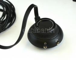 Trust számítógéphez való hangszóró rendszer, külön mélynyomóval, 2+1 db irányítóval, újszerű állapot...