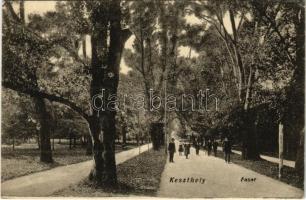 Keszthely, Fasor, sétány. Nádai Ignác kiadása (EK)