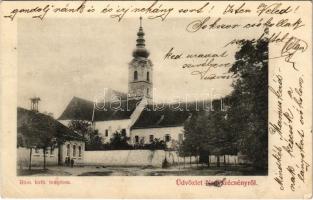 1909 Szécsény, Nagyszécsény; Római katolikus templom (Rb)