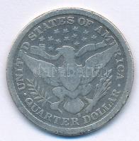 Amerikai Egyesült Államok 1894S 1/4$ Ag "Barber" T:3
USA 1894S 1/4 Dollar Ag "Barber...