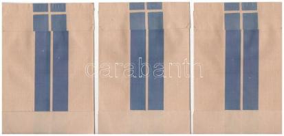 10db Mezőbank Rt., Erste Bank, Budapest Bank Rt. pénzes tasak klf címletekkel