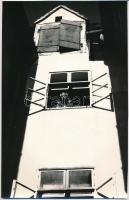 cca 1971 Keveházi János: Ablakok című, pecséttel jelzett vintage fotóművészeti alkotása, a magyar fotográfia avantgarde korszakából, 29,2x18,5 cm