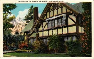 Hollywood, Los Angeles (California); Home of Norma Talmadge