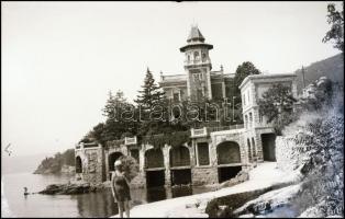 cca 1945 előtt készült vegyes témájú felvételek tétele, 145 db vintage NEGATÍV, 6x9 cm