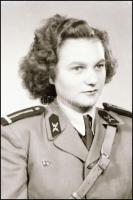 cca 1949 Nők egyenruhában (katonák és/vagy rendőrök és/vagy államvédelmisek?),  Mosonyi Antalné (?-?...