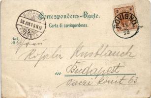 1898 (Vorläufer) Rovinj, Rovigno; Duomo, Acquario berlinese / Aquarium, cathedral. N. Daveggia No. 1...