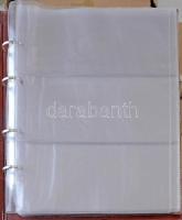 Gyűrűs éremberakó 355 férőhellyel, különböző méretű érmék számára + 3db gyűrűs bankjegyberakó, minde...