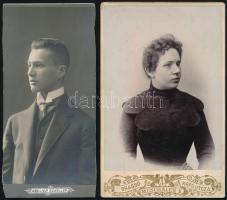 Brassó, keményhátú fotó két műtermből 11x17 ig