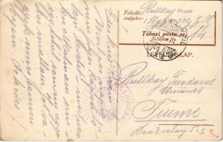 1916 Pihenés közben. Tábori Postai Levelezőlap / Rast / WWI German and Austro-Hungarian K.u.K. milit...