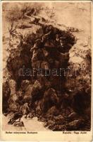 1916 A legnehezebb akadály előtt. A m. kir. debreceni 3. honvéd gyalogezred tulajdona / WWI Austro-Hungarian K.u.K. military art postcard s: Papp Aurél (EK)