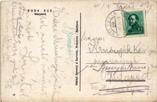 1939 Kárpátaljai hucul folklór / Podkarpatská Rus. Huculové / Hutsul folklore + "M. KIR. POSTA ...