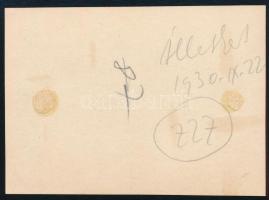 1930 Kinszki Imre (1901-1945) budapesti fotóművész által feliratozott, vintage fotó a szerző hagyaté...