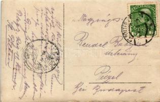 1916 Sankt Pölten, osztrák-magyar katonai tábori festő Ferenc József és Conrad von Hötzendorf portré...