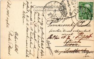 1908 SMS Budapest osztrák-magyar Monarch-osztályú partvédő páncélosa / K.u.K. Kriegsmarine / Austro-...