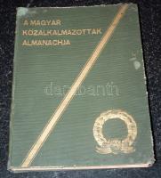 1942 Magyar Közalkalmazottak almanachja, érdekes kiadvány életrajzokkal arcképcsarnokkal
