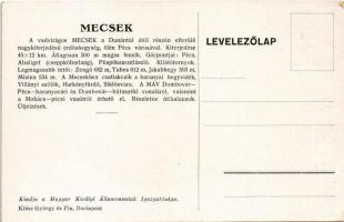 Mecsek, Vadvirágos Mecsek tája, a turistát hívja, várja. A Magyar Királyi Államvasutak turisztikai r...