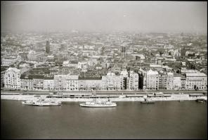 cca 1965 Budapesti városképek, épületfotók, panorámák, Kotnyek Antal (1921-1990) budapesti fotóripor...