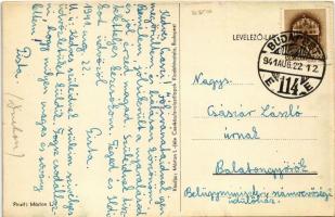 1941 Cserkész művészlap. Márton L.-féle Cserkészlevelezőlapok Kiadóhivatala / Hungarian boy scout ar...