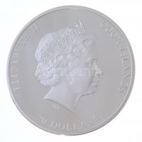 Cook-szigetek 2018. 20$ Ag "Gustav Klimt - Életfa" részben aranyozott, festett és Swarovsk...