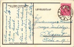 1927 Cserkész művészlap. Kiadja a Magyar Cserkészszövetség Nagytábortanácsa 1926 / Hungarian boy sco...