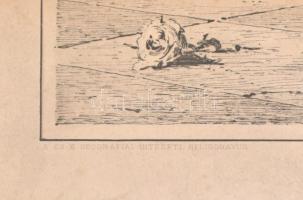 Benczúr Gyula (1844-1920): Szent István (Vajk) keresztelése. A Cs. K. Geográfiai Intézeti heliogravú...