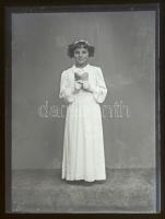 cca 1948 előtt készült felvételek polgári személyekről, a kiskunfélegyházi Marika-fotó műteremben, 1...