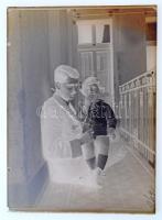 cca 1935 Kinszki Imre (1901-1945) budapesti fotóművész hagyatékából 14 db vintage üveglemez NEGATÍV,...