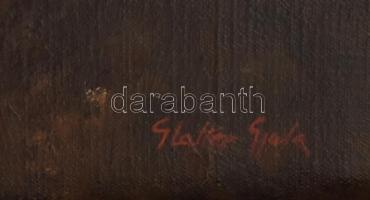 Glatter Gyula (1886-1927): Rőzsehordó asszony. Olaj, vászon, jelzett. Hátoldalán 1925 tavaszi kiállí...