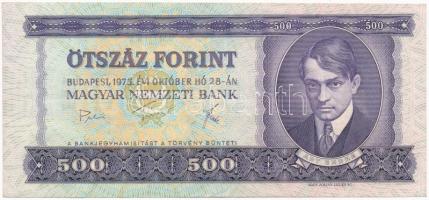 1975. 500Ft "E" T:III szép papír  Adamo F41