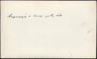 1912 A magyar olimpiai csapat bevonulása a stockholmi olimpia megnyitó ünnepségekor a királyi páholy...