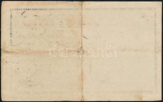 1920 Szlovák nyelvű magyarul, kitöltött papír alapú vadászjegy, a korábbi magyar grafikával díszítve...