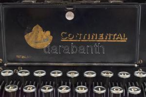 cca 1940 Continental írógép magyar billentyűzettel, jó állapotban