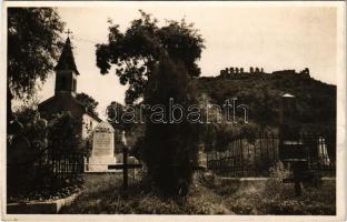 1940 Huszt, Chust, Khust; várrom, temető, kápolna / castle ruins, cemetery, chapel