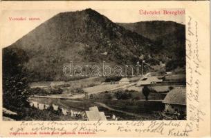 1902 Vereckei-hágó, Veretsky Pass (Bereg); Vereckei-szoros. Bertsik Emil / Verecke Pass, gorge