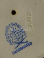 Herendi nyuszi figura. Kézzel festett, jelzett, hibátlan 12 cm