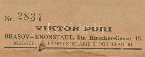 Dezső Miklós (1890-1955): Erdélyi vízparti táj. Akvarell, papír. Üvegezett fa keretben. Hátoldalán V...