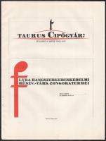 1928 A Magyar Grafika c. újság 8 db  reklám címke terve