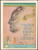 1920-32 A Magyar Grafika c. újság 8 db  reklám design terve