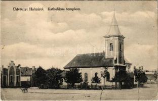1916 Halmi, Halmeu; Katolikus templom / church (EK)