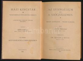 Frank Thomas: Az evangélium és a szocziálizmus. Ford.: Dr. Kováts J. István. Házi Kincstár. XI. köt....