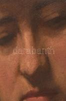 Sárdi (Sárdy) István (1846-1901): Fiatal hölgy portréja, 1872-75 körül. Olaj, vászon, kissé sérült. ...