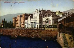 1914 Abbazia, Opatija; Kursaal Quarnero / hotel, spa, bath, seashore (fl)