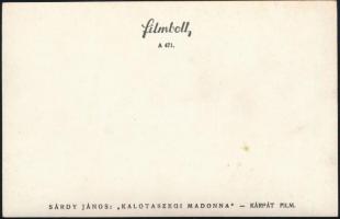 Sárdy János (1907-1969) magyar operaénekes (tenor) aláírása az őt ábrázoló fotón